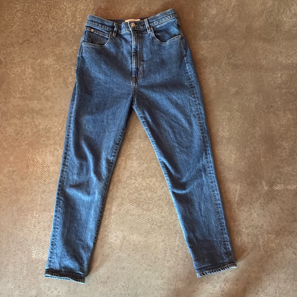 SLVRLAKE Denim high rise straight leg jeans